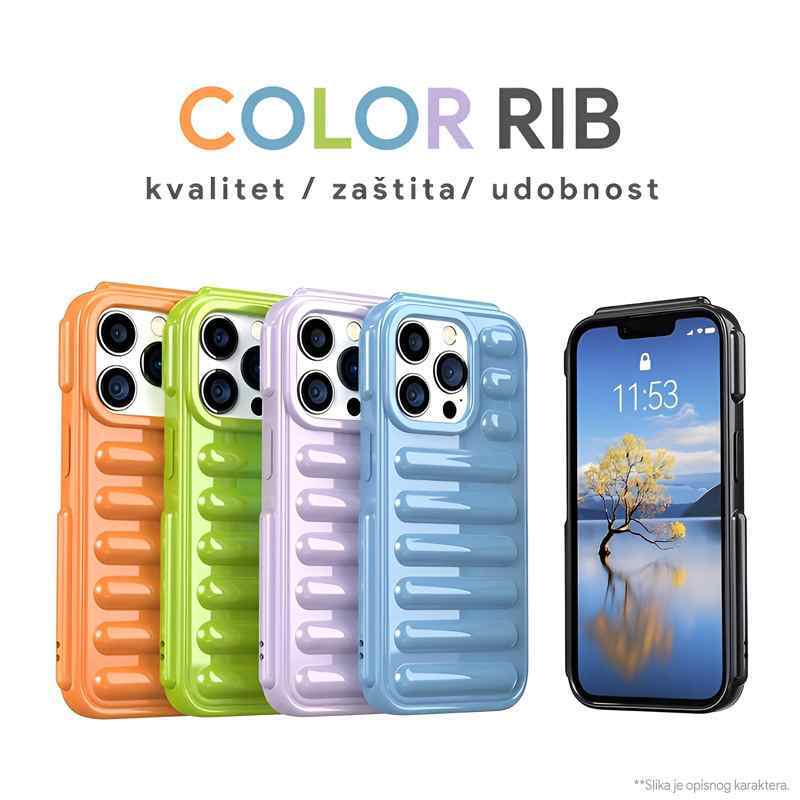 Maska Color Rib za Xiaomi Redmi Note 13 Pro 4G EU lila